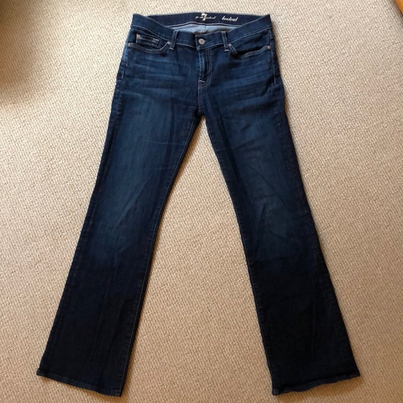 7 for All Mankind bootcut jeans size 30 - Picture 8 of 8